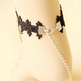 Beach Anklet Lace Anklets for Women Gothic Jewelry Lady Party Foot Jewelry