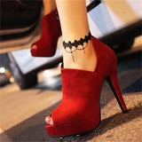 Beach Anklet Lace Anklets for Women Gothic Jewelry Lady Party Foot Jewelry