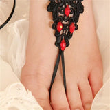 Lace Anklets for Women Gothic Jewelry Summer Beach Foot Jewelry LA-30