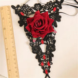 Lace Anklets for Women Gothic Jewelry Summer Beach Foot Jewelry LA-30