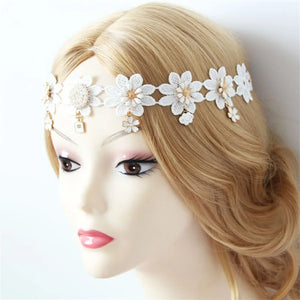 Lace Beach Headbands Women HairBands Gothic Wedding Jewelry YFD-05