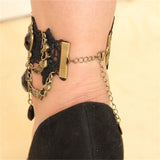 Vintage Lace Anklets Gothic Jewelry Lady Party Foot Jewelry