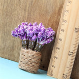 Victorian Lavender Brooch Vintage Gothic Jewelry Women Accessories Gift