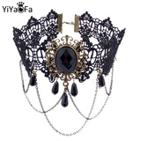 Vintage Gothic Choker Necklace for Women GN-07