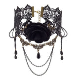 Vintage Gothic Choker Necklace for Women GN-07