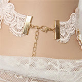 Vintage Lace Necklace Choker Pendant Gothic Jewelry GN-66