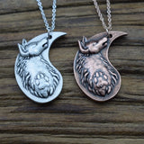 Yin Yang Wolf Necklace Couple Jewelry Spiritual Friendship Couple Valentine