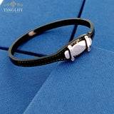 Yingliiy Stainless Steel Bracelet Cowboy Dog Tag Bracelet