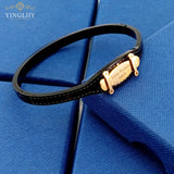 Yingliiy Stainless Steel Bracelet Cowboy Dog Tag Bracelet