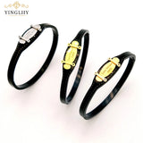 Yingliiy Stainless Steel Bracelet Cowboy Dog Tag Bracelet