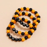 Bohemian Heart Beads Tassel Bracelet Set for Women