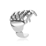 Yobest Vintage Antique Ear Cuff Punk Small hand Bone Hollow Charm Clip Earrings