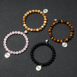 Yoga Bracelet Love Peach Heart Magnetic Attraction Couple Set Bracelet