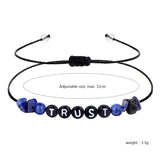 Yoga Reiki Healing Crystal Lucky Couple Bracelet Sodalite Stones