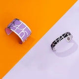 DIY Love Cuff Bracelets For Women Stainless Steel Interchangeable Leather