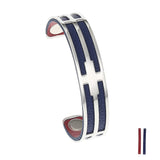 Stainless Steel Bangle Manchette Femme Bijoux Leather Jewelry