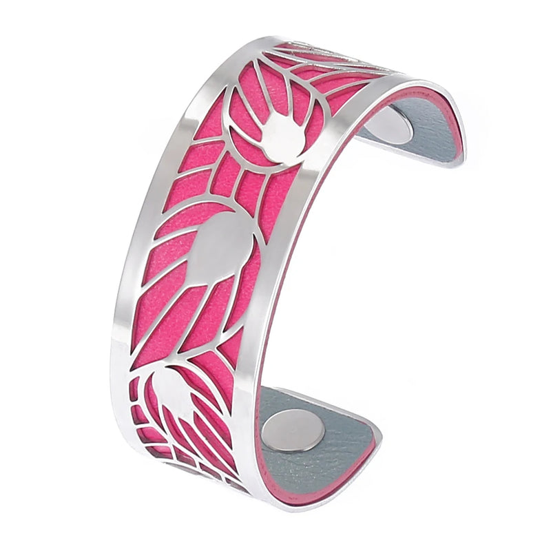 Stainless Steel Love Cuff Bracelets for Women