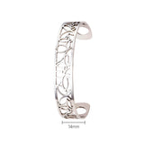 14MM Butterfly Bracelet Stainless Steel for Women