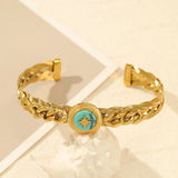 Stainless Steel Love Cuff Bangle Bracelet for Women