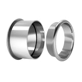 Stainless Steel Rotatable Base Bague Women Rings