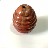 Natural Red Jaspe & Obsidian Yoni Egg Set