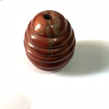 Natural Red Jaspe & Obsidian Yoni Egg Set