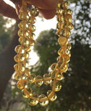 Honey Baroque Amber Necklace for Women
