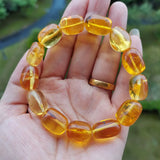 11g 19g 22g Natural Amber Bracelet Women Gift Beads Healing Jewelry