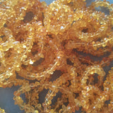 Amber Bracelet for Women Elastic Stretch Style Stone Chips Bead