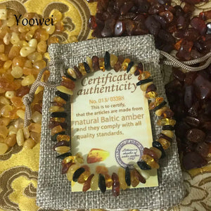Stretch Amber Bracelet for Women Baby Girl Gift
