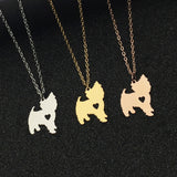 Yorkshire Terrier Gift Yorkie Necklace Women Pet Jewelry