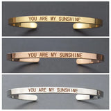 Favorite Bitch Funny Quote Cuff Bracelet Bangle