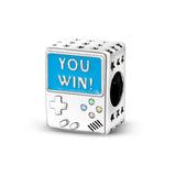 Game Console Controller Charm for Bracelet Necklace Silver DIY Jewelry Making