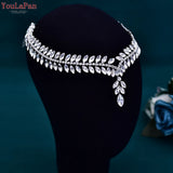 Crystal Forehead Headband for Women Brides Party Wedding Hair Accessories