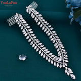 Crystal Forehead Headband for Women Brides Party Wedding Hair Accessories