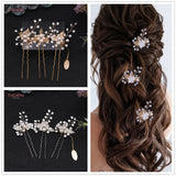 Rhinestone Crystal Bridal Hair Accessories Hair Comb Headpiece