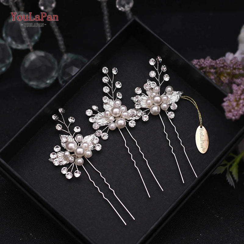 Rhinestone Crystal Bridal Hair Accessories Hair Comb Headpiece