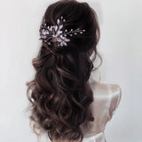 Rhinestone Crystal Bridal Hair Accessories Hair Comb Headpiece