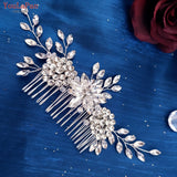 Rhinestone Crystal Bridal Hair Accessories Hair Comb Headpiece