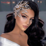 Wedding Floral Hair Clip Big Flower Headpieces Bridal Tiara Side Hairpin