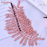 HP238 Rhinestone Bridal Headband Tiara Crown Party Headdress