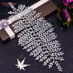 HP238 Rhinestone Bridal Headband Tiara Crown Party Headdress