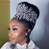 HP238 Rhinestone Bridal Headband Tiara Crown Party Headdress