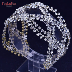 HP243 Bridal Rhinestone Headband Headdress