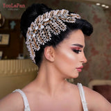 Bride Headband Tube Woman Headpiece Bridal Wedding Hair Accessories