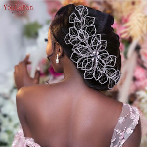 Bridal Rhinestone Headband for Wedding Hair
