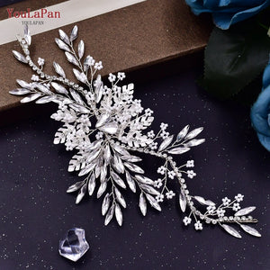 Beaded Bridal Headpiece Rhinestone Headdress Wedding Hair Accessory