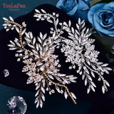 Beaded Bridal Headpiece Rhinestone Headdress Wedding Hair Accessory