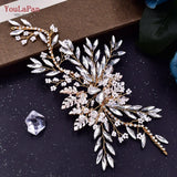 Beaded Bridal Headpiece Rhinestone Headdress Wedding Hair Accessory