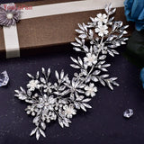 Alloy Flower Bride Tiara Wedding Headpiece Hair Accessories